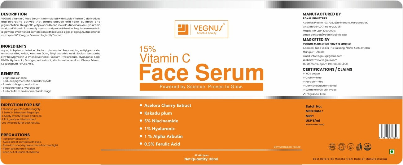 Vitamin C 15% Serum